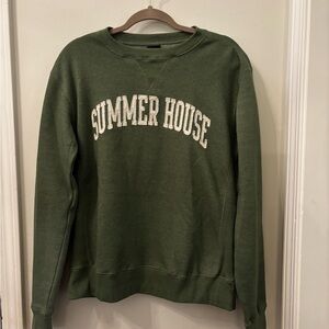 Green 'Summer House' Sweatshirt - M